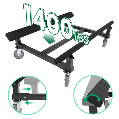 Solidspare Watercraft Dolly max 1400lbs For Kawasaki Sea-Doo Jet Ski Stand Storage Cart PWC