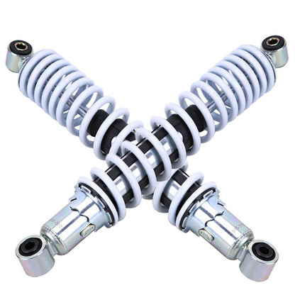 Solidspare Front Shocks Absorbers White Spring for Yamaha Banshee 350 YFZ350 ATV 1987-2006