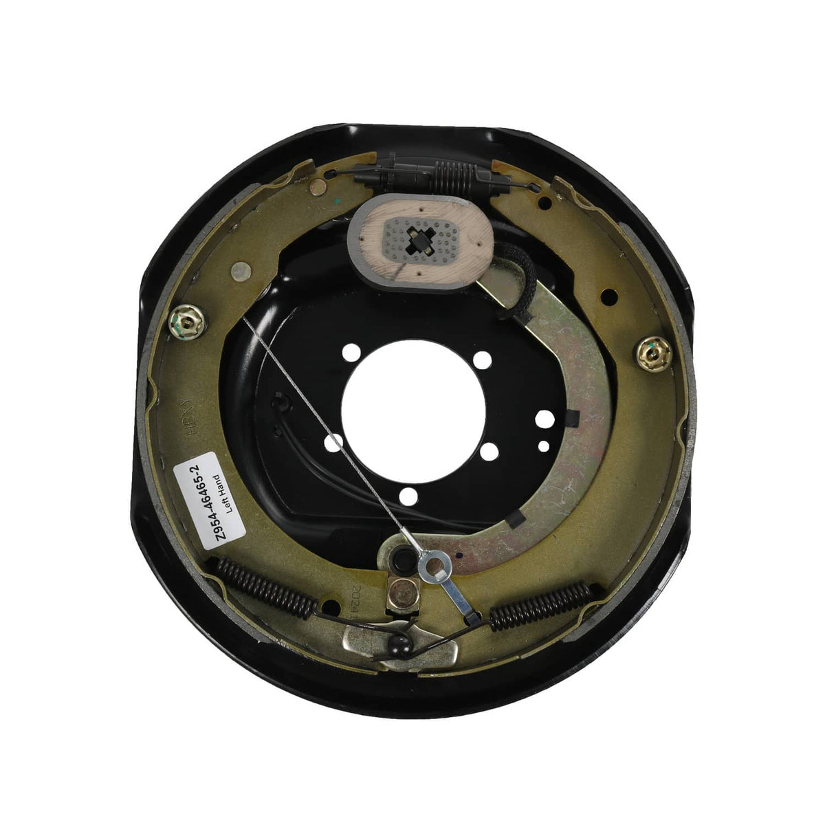Solidspare Pair Electric Trailer Brake 12" x 2" Self-Adjusting Assembly For 7000 lbs Axle-