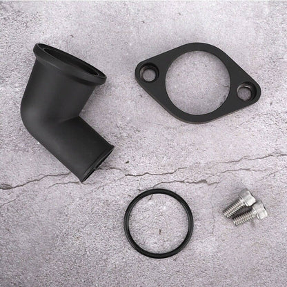 Solidspare Black 15° Swivel Water Neck Thermostat Housing For SBC BBC Chevy 327 350 396 454