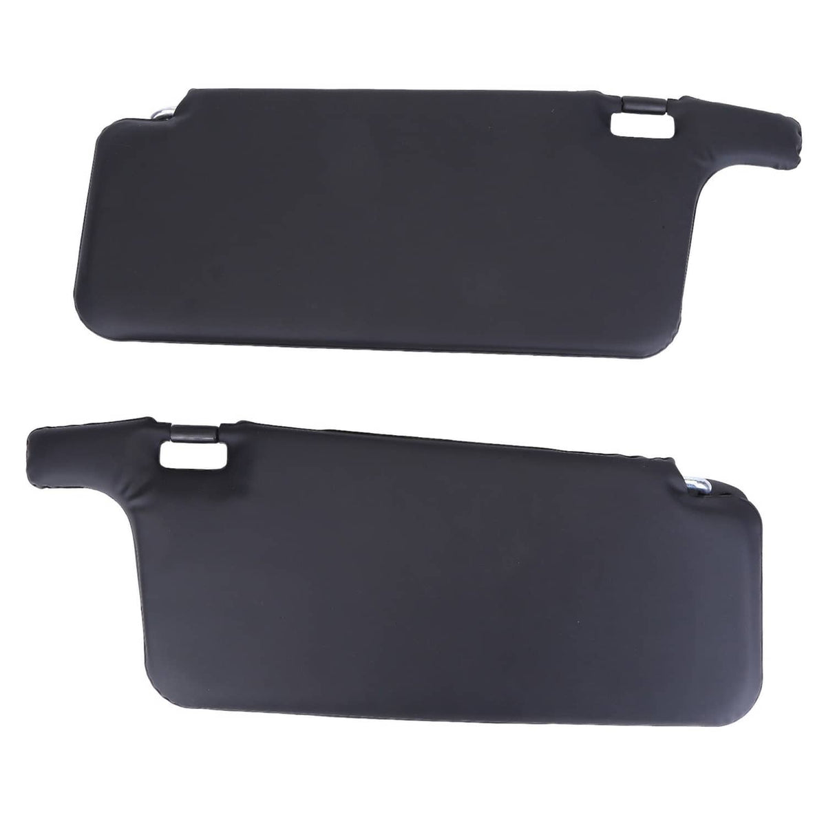 Solidspare Black Sun Visors Left Driver & Right Passenger Fit For 1996-2001 Honda Civic