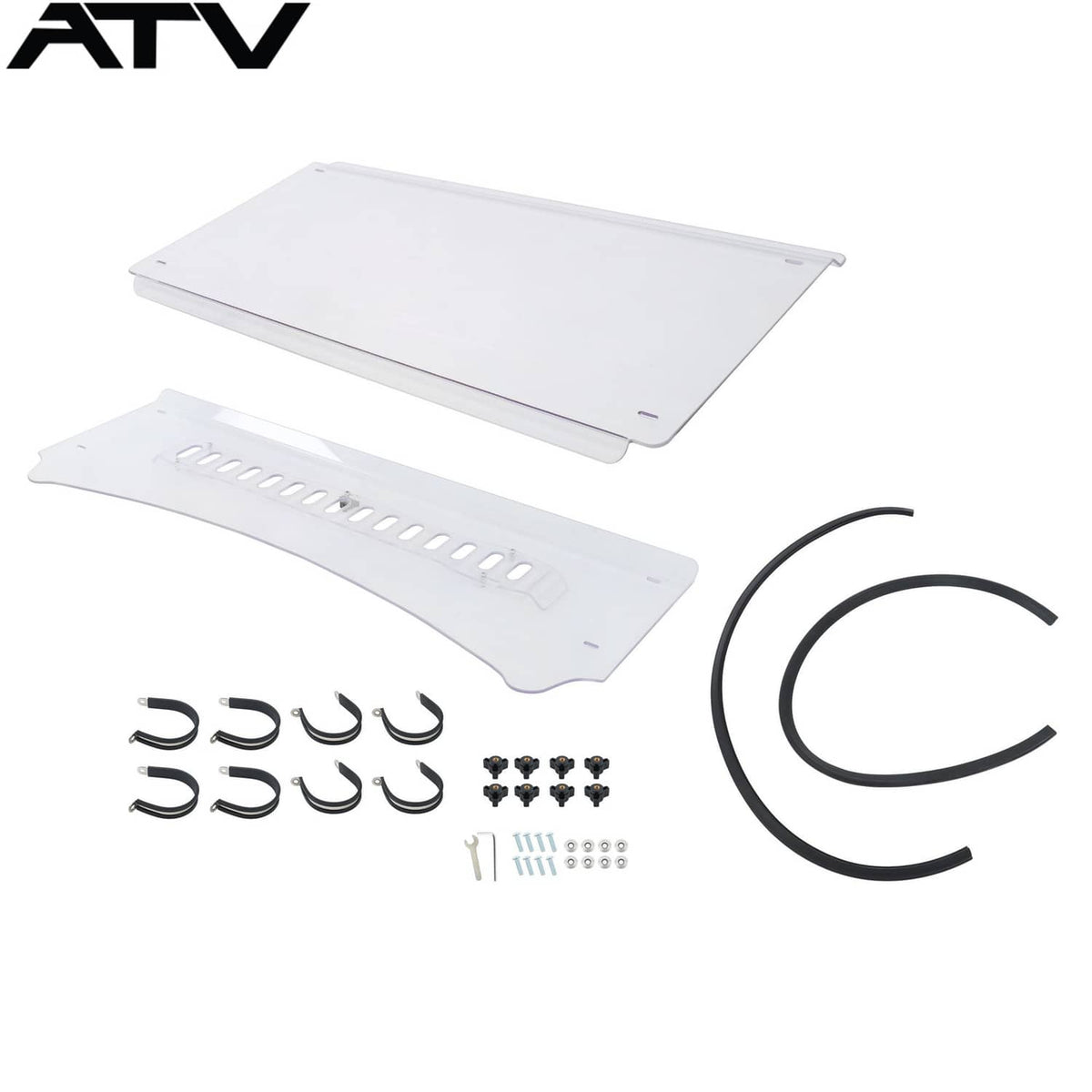 Solidspare For Kubota RTV 900/900XT/900XTG 2006-2012 KB-9LWV-2 Windshield Glass