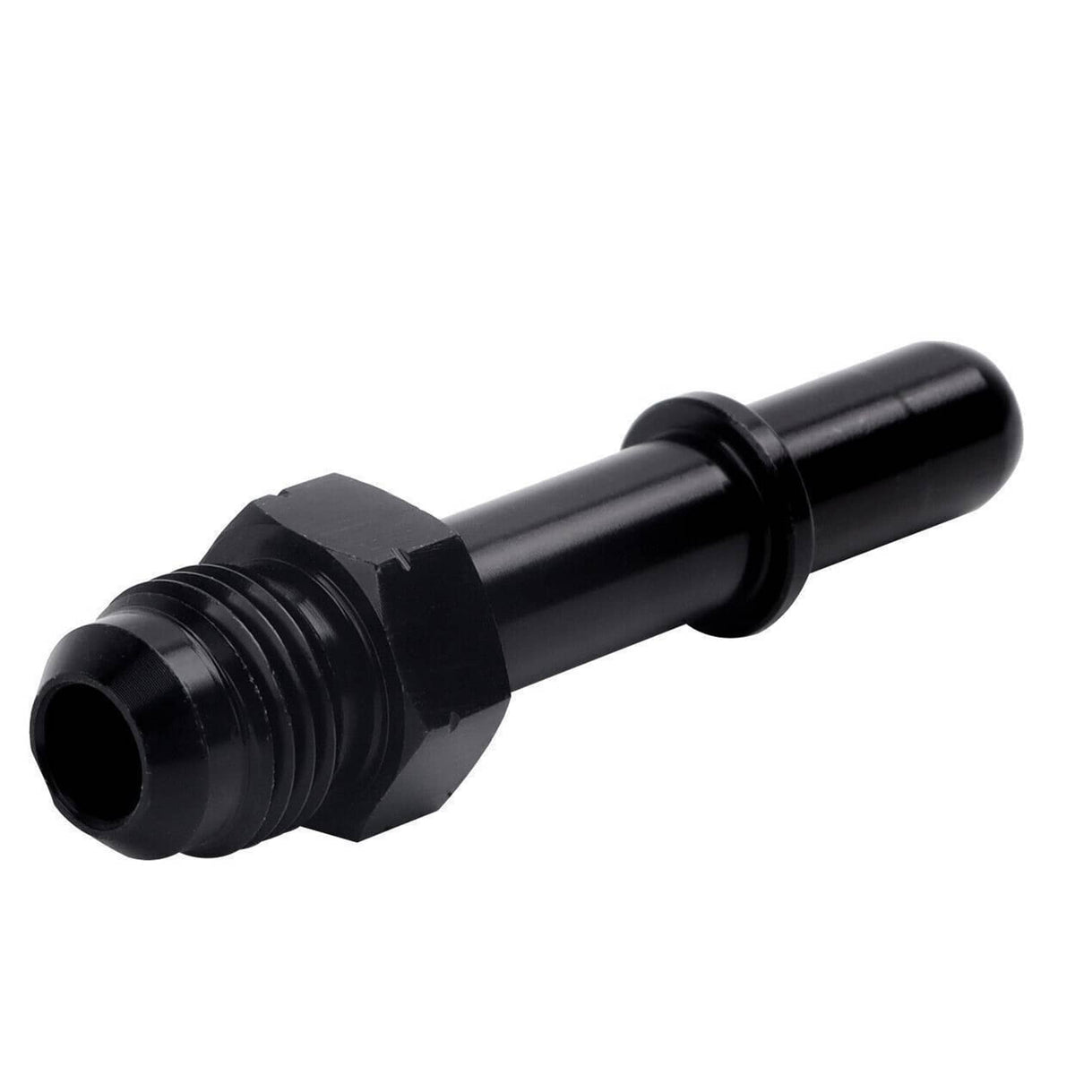 Solidspare New 2PCS 6AN Male Flare to 3/8" SAE Quick Connect Male EFI Fuel Fitting Adapter