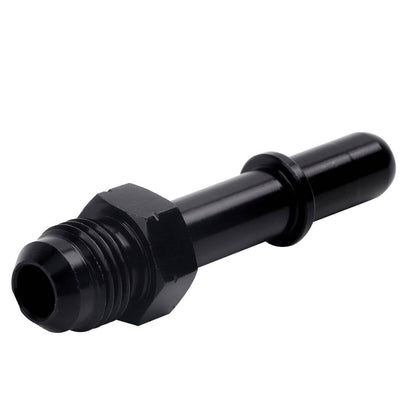 Solidspare New 2PCS 6AN Male Flare to 3/8" SAE Quick Connect Male EFI Fuel Fitting Adapter
