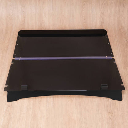 Solidspare Tinted Windshield Fold Down Flip Windscreen For ICON i20 i40 i60 i20L i40L i60L