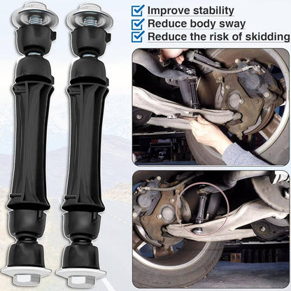 Solidspare For 16-18 GMC Sierra 1500 Yukon Front Sway Bar Control Arm & Ball Joint Tie Rod