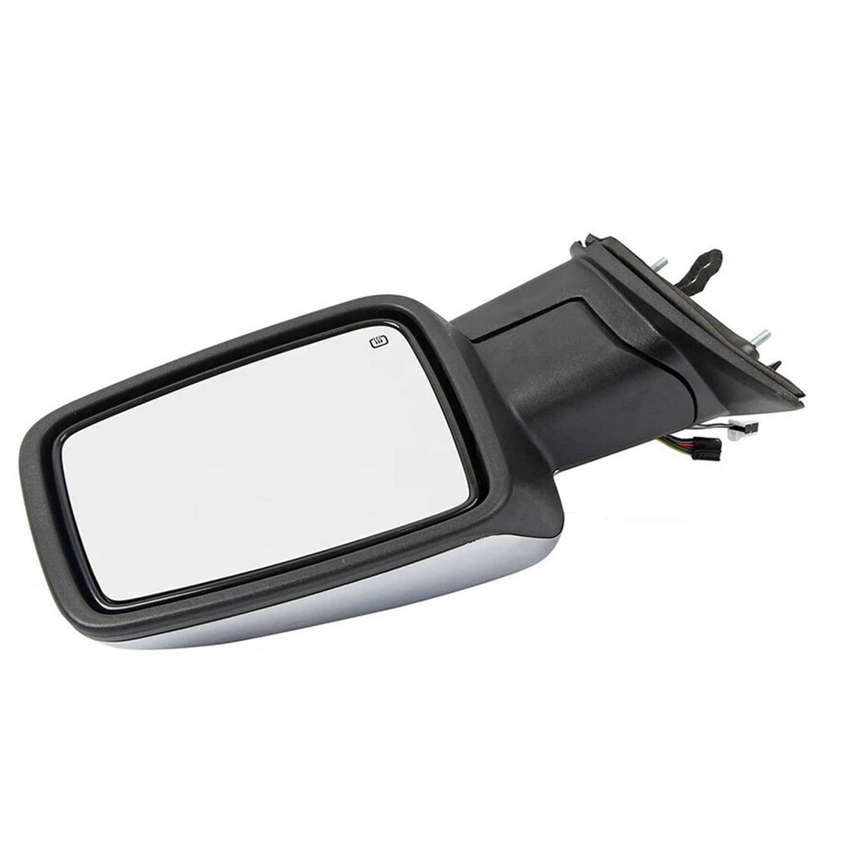 Solidspare Left Side Mirror For 2013-2019 Ram 1500 Chrome Power Fold+ Heated+Temper Sensor