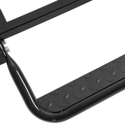Solidspare 2PCS Black Nerf Bars / Running Boards for EZGO RXV 2008+ Gas/Electric Golf Cart