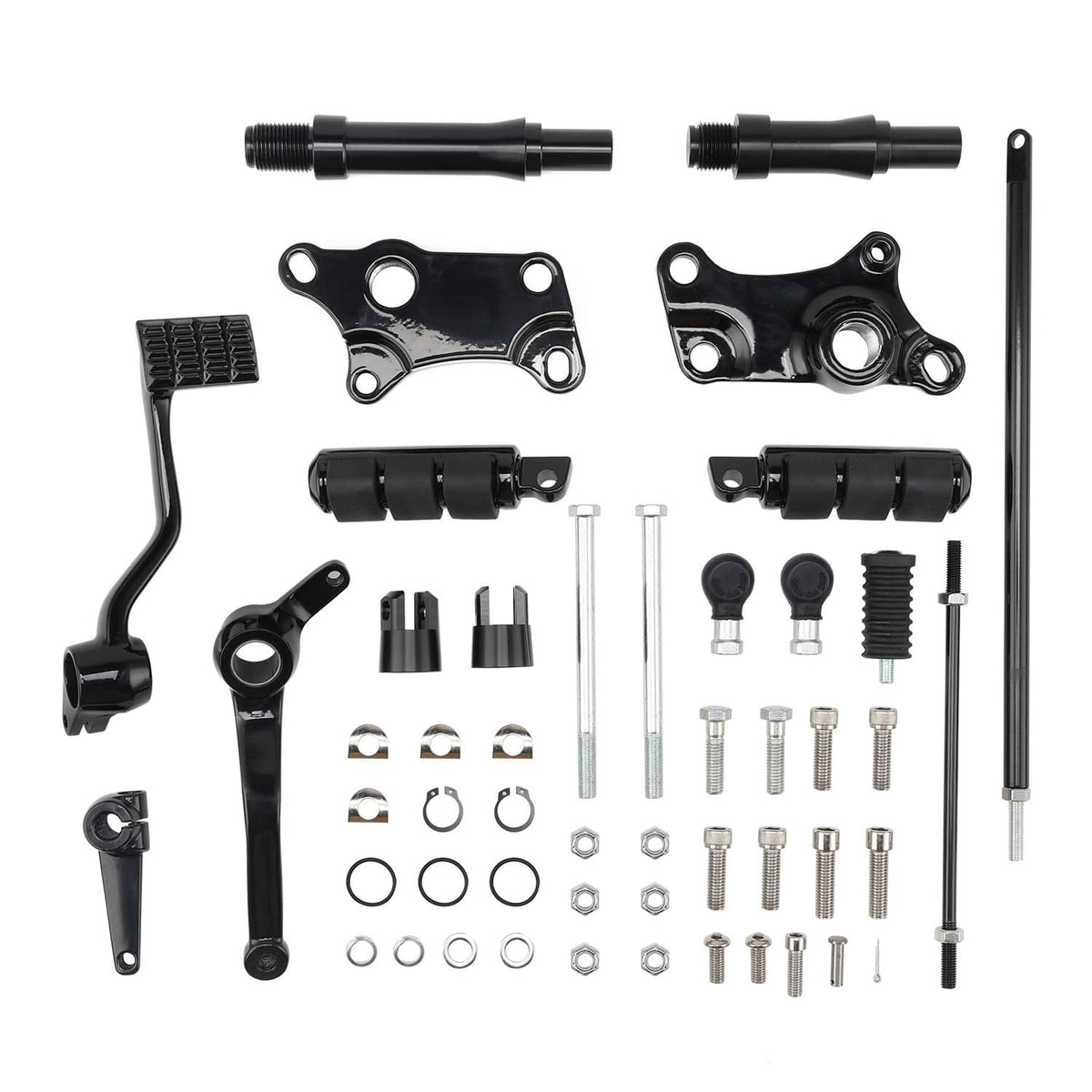 Solidspare New Forward Controls Foot Pegs Linkages For 1991-2003 Harley Sportster 883 1200