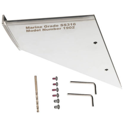 Solid Spare 27151 New Marine Stainless Steel Skeg Guard Protector for Yamaha Mercury Suzuki