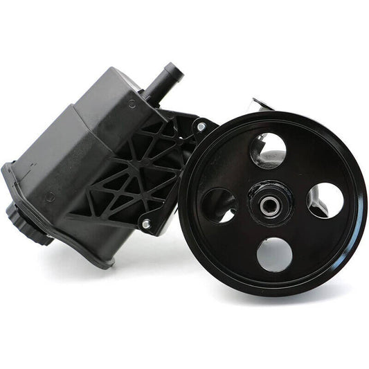 Solidspare New Power Steering Pump w/ Reservoir & Pulley For 04-07 Dodge Ram 1500 3.7L 4.7L