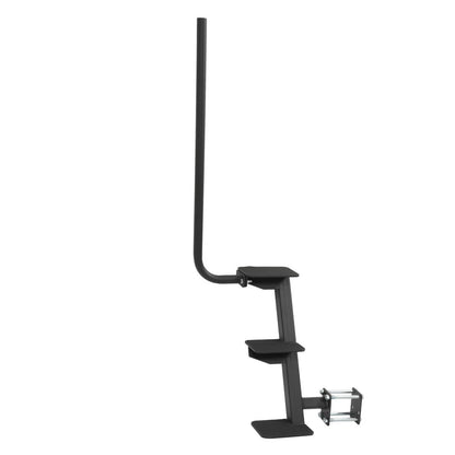 Solidspare Fits Universal Trailer Tongue 460 Lbs Boat Trailer Steps 3-Step Ladder W/Handle