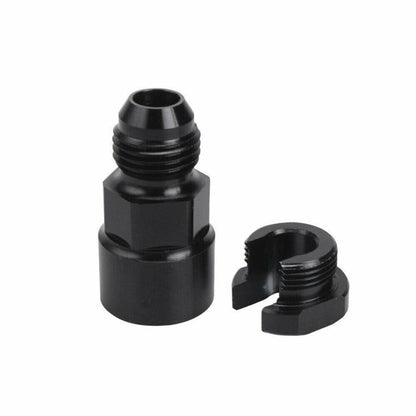 Solidspare 2Pcs 6AN Fuel Adapter Fit For To 3/8 & 5/16 GM Quick Connect W/Thread EFI Female