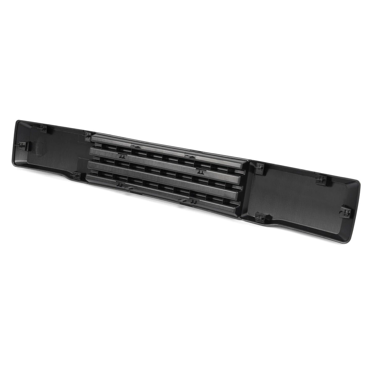 For 2015 2016 2017 Ford F150 Front Bumper Cover Lower Grille Trim Panel Black