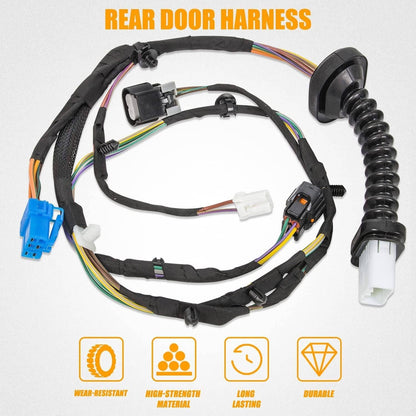 Solidspare Rear Door Wiring Harness For Dodge Ram MOPAR 56051694AA 56051931AA 56051931AB