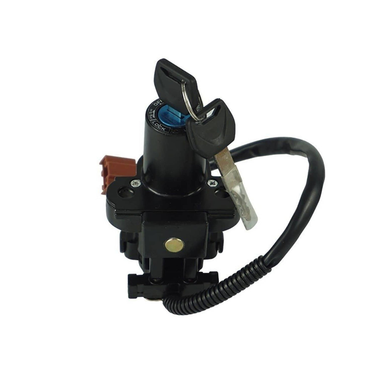 Solidspare Ignition Switch Fuel Gas Cap Seat Lock Key Set For Honda  CBR600RR CBR1000RR