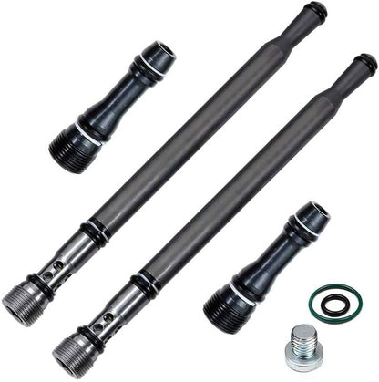 Solidspare 6E7Z9A332A Oil Fuel Updated Stand Pipe Dummy Plug Kit for Ford F250 6.0L Diesel
