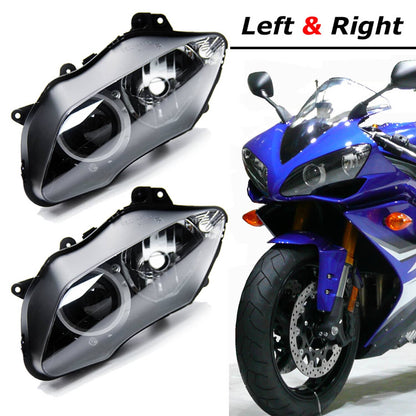 Solidspare For Yamaha YZF R1 YZFR1 R1000 2007-2008 Headlight Headlamp Housing Assembly US