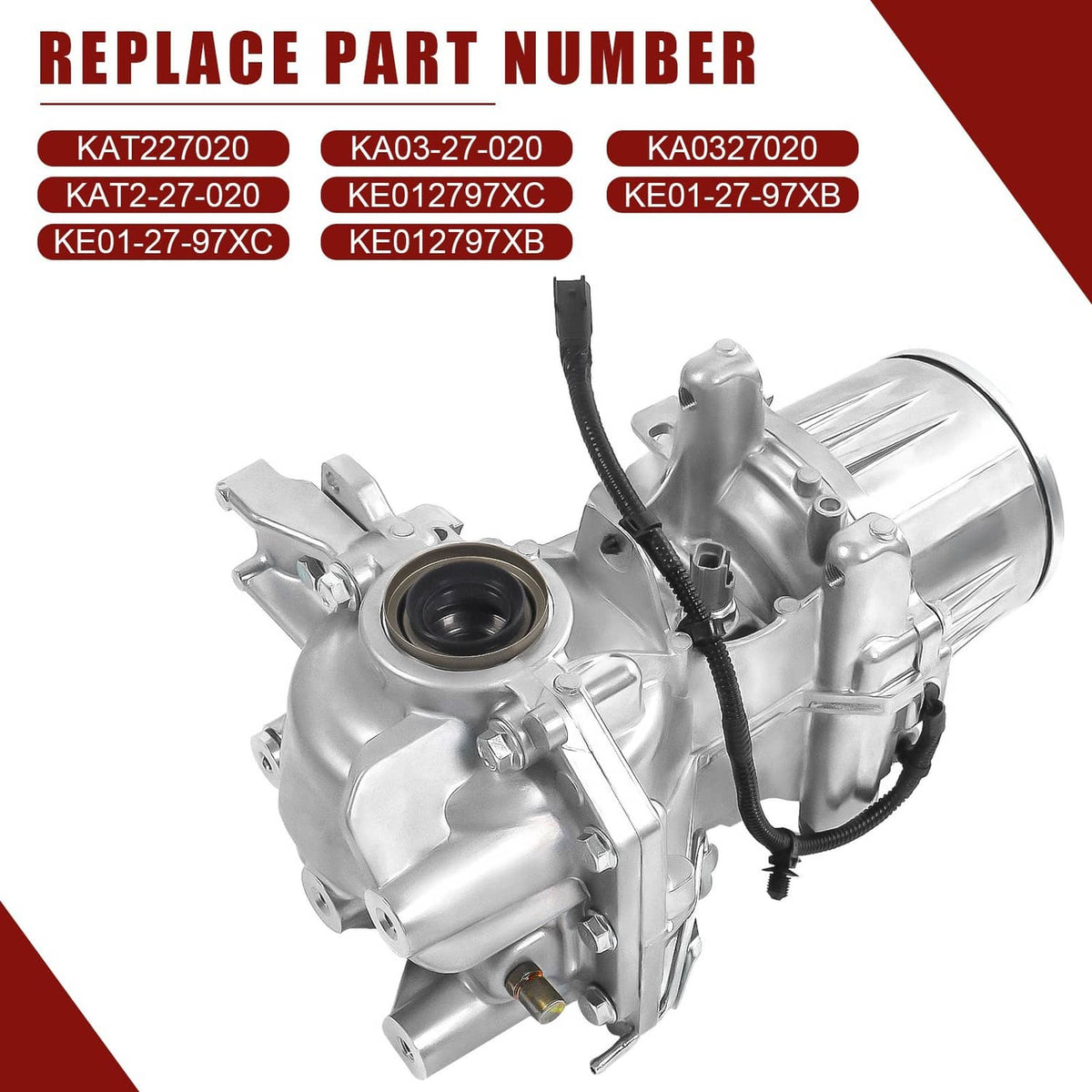 Solidspare KA0327020 Rear Axle Differential Carrier Assembly For 18-24 Mazda CX-5 CX-9 AWD