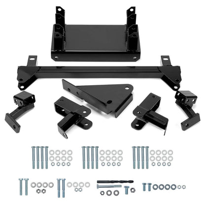Solidspare 4" Block Lift Kit Heavy Duty Powder Coated For Yamaha Golf Cart G29 Drive Model