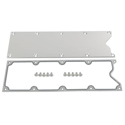 Solidspare Billet Knock Sensor Delete LSX LS1 For LS Gen 3 VALLEY PAN Cover & GASKET Plate
