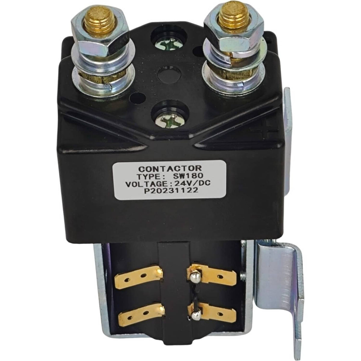 Solid Spare SW180 24V DC Contactor SW180-24 Fit for EZGO Club CAR Yamaha Albright Golf Cart