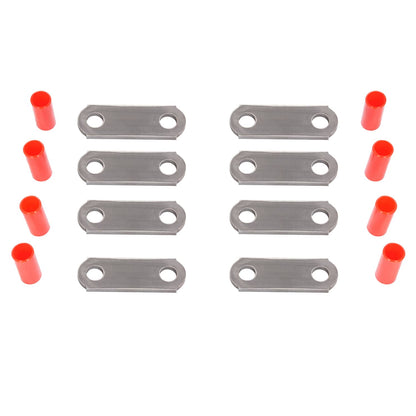 Solidspare Springs Tandem For 1 3/4" wide Leaf Springs Trailer Axle Suspension Shackle Kit