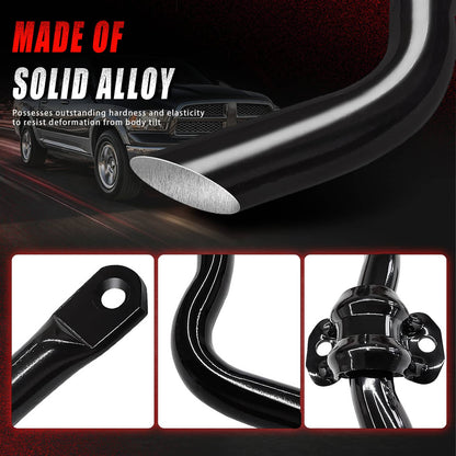 Solidspare New Front Stabilizer Bar Kit & K80894 Sway Bar Front Sway Bar & Links 55398938AC