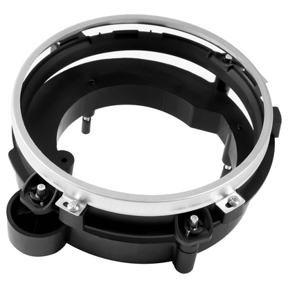 Solid Spare Headlight HeadLamp Bulb Mount Bracket Bucket Front Right For 97-06 Jeep Wrangler