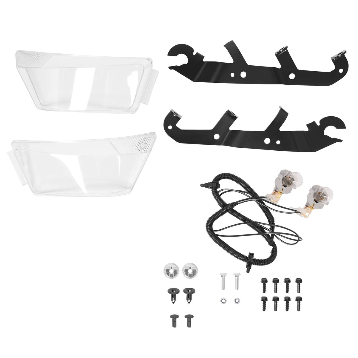 Solidspare For John Deere X300R X310 X320 X350 X370 X384 X394 Plastic ABS Grille+Headlight