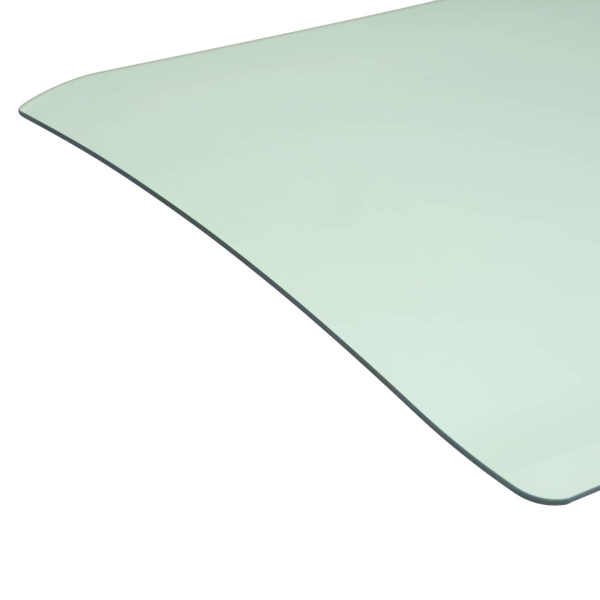 Solid Spare Light Green Door Window Glass For Ford F-150 Bronco 1987-97 Front Driver Side