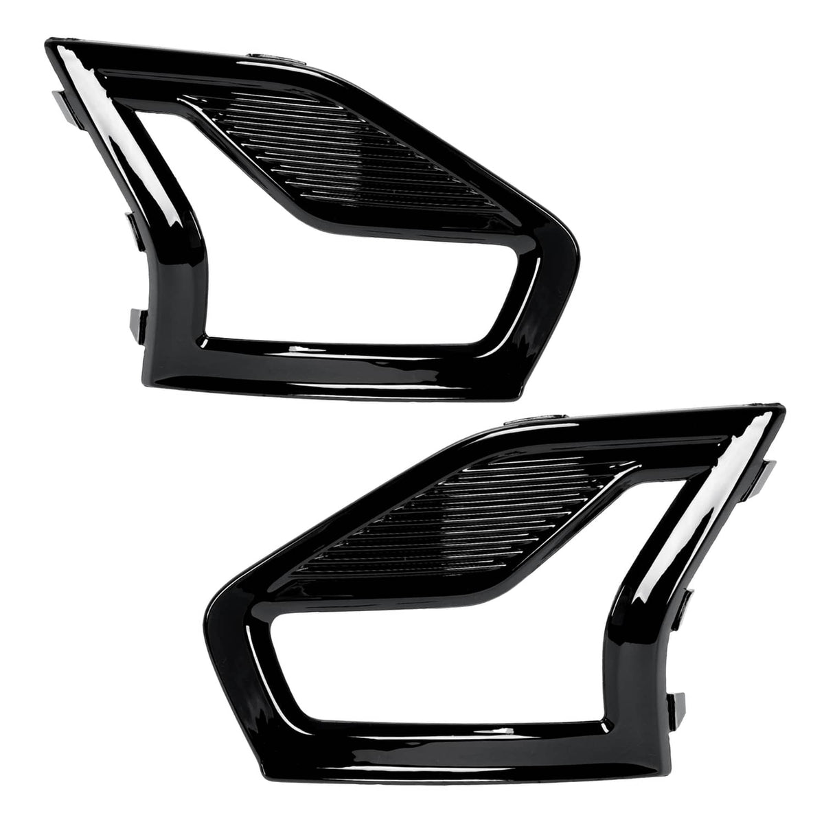 Solid Spare For Ford Fusion 2019-2020 LED Fog Lights Driving Lamps w/Bezel Wiring Left+Right