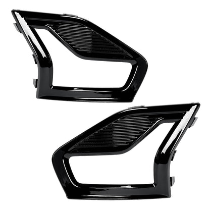 Solid Spare For Ford Fusion 2019-2020 LED Fog Lights Driving Lamps w/Bezel Wiring Left+Right