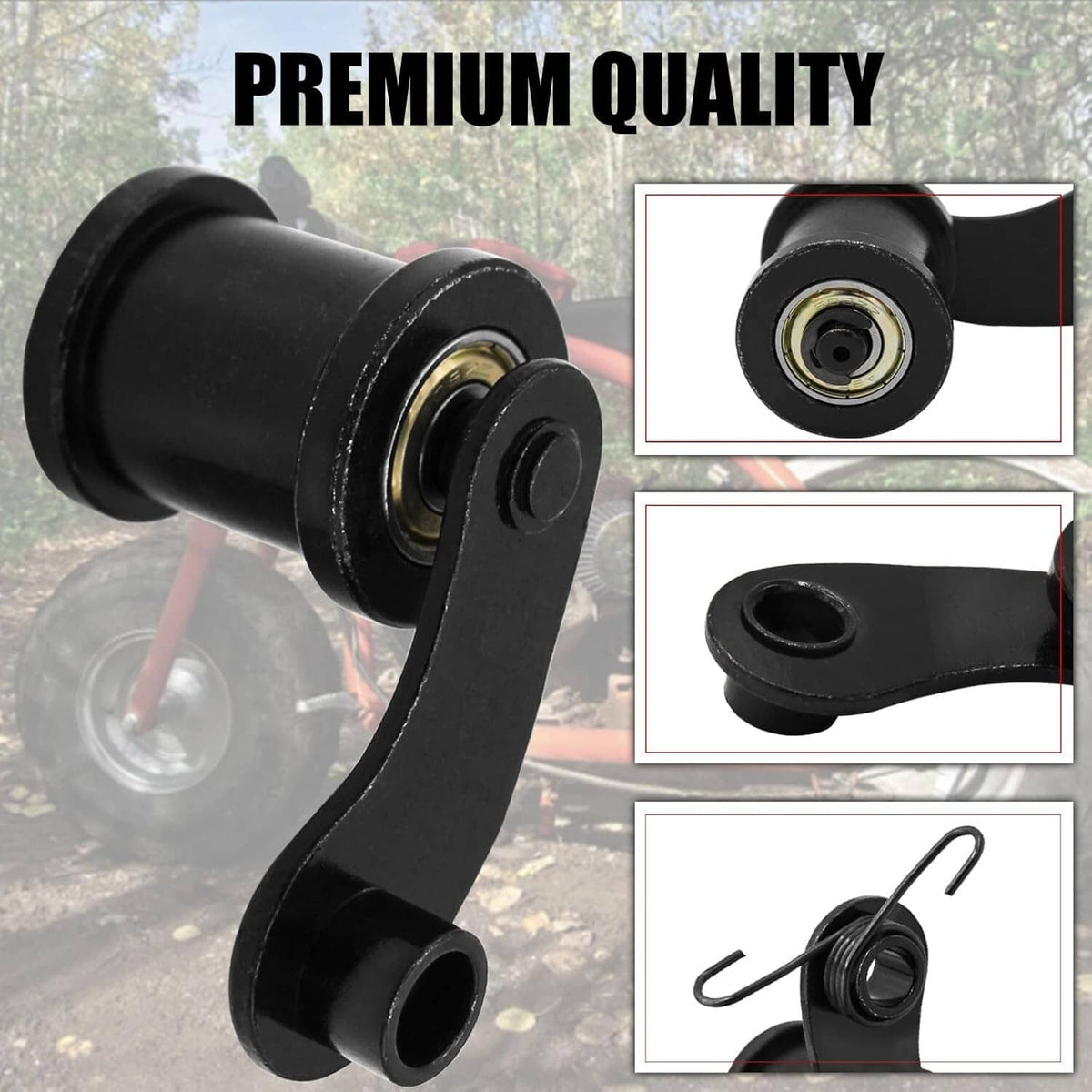 Solid Spare Mini Bike Drive Chain Tensioner For Coleman CT200U Trail CT200U-EX Adjustable