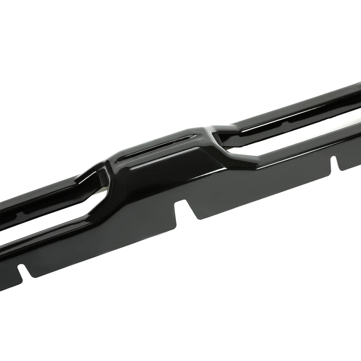 Solid Spare Gloss Black Painted For Chevy Silverado 2500 3500 HD 20-23 Grille Insert Overlay