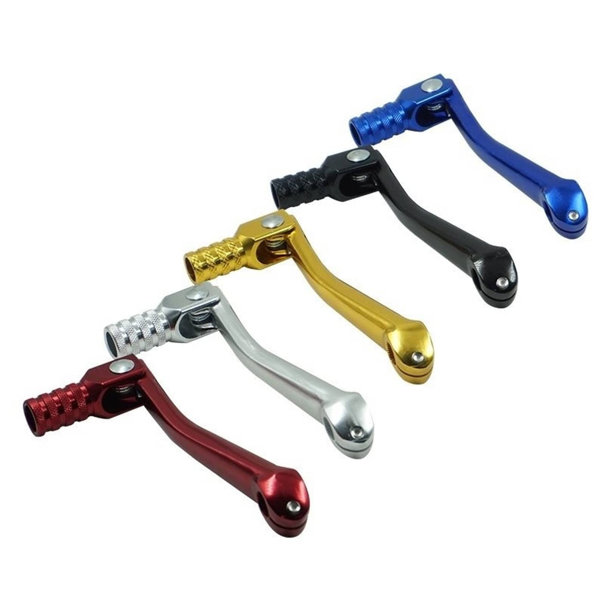 Solidspare US CNC Gear Shifter Shift Lever for Motorcycle Dirt Pit Bike ATV (Black)