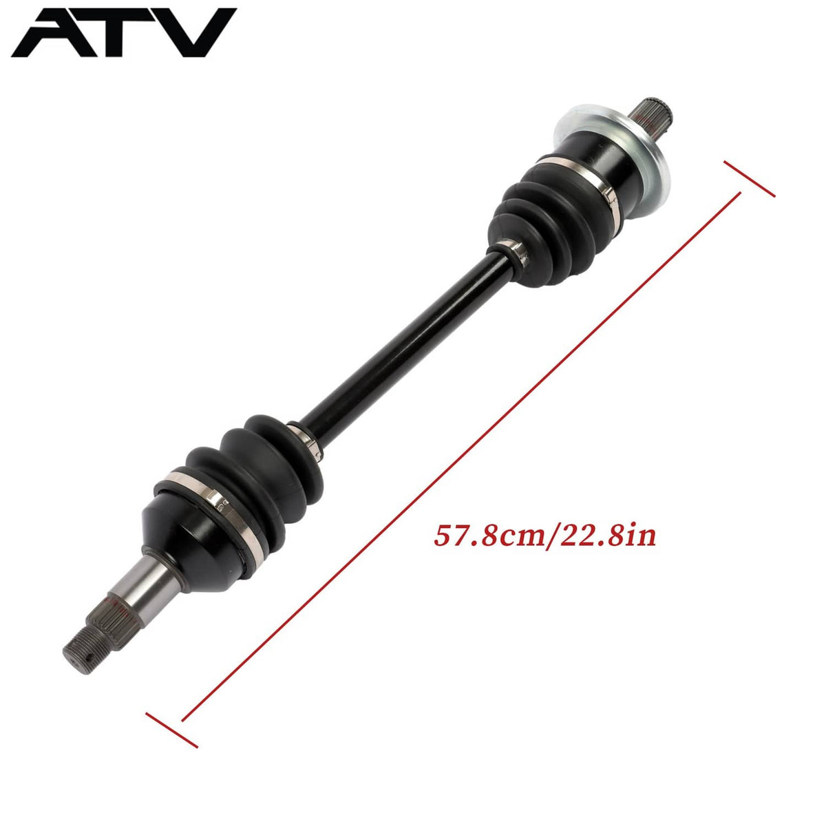 Solidspare Rear Left Right CV Axles Drive Shaft for Arctic Cat 400 450 500 550 650 05-14