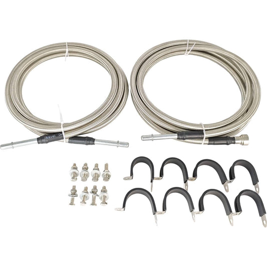 Solid Spare Fuel Line Kit for Chevy GMC Silverado Sierra 2500 2004, 2004-2006 3500 819-876