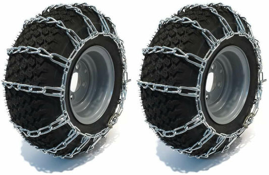 Solid Spare 2 LINK TIRE CHAINS 20X8.00X8 20X8.0X8 20X8X8 FOR MTD CUB CADET LAWN MOWER