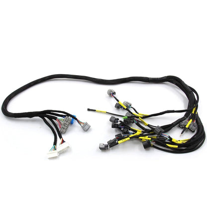 Solidspare Tucked Engine Wire Harness For 1992-2000 Honda Civic Integra OBD2 D/B-series