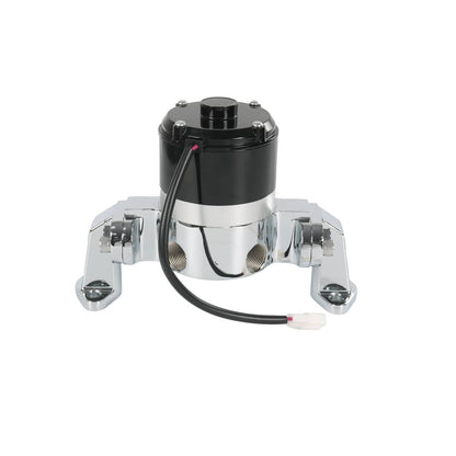 Solidspare Chrome High Flow Electric Water Pump for SBC Small Block Chevy 283 327 350 400