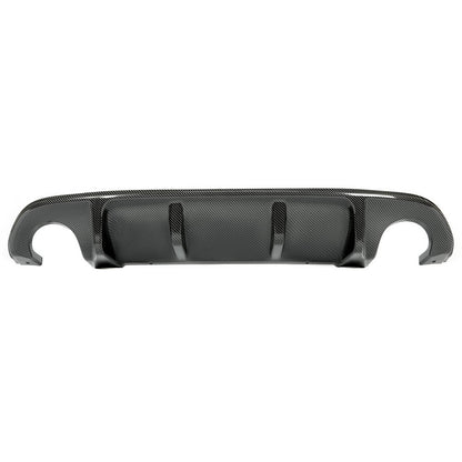 Solid Spare Rear Lip For 2014-2017 Infiniti Q50 Bumper Diffuser Wing Carbon Fiber Style