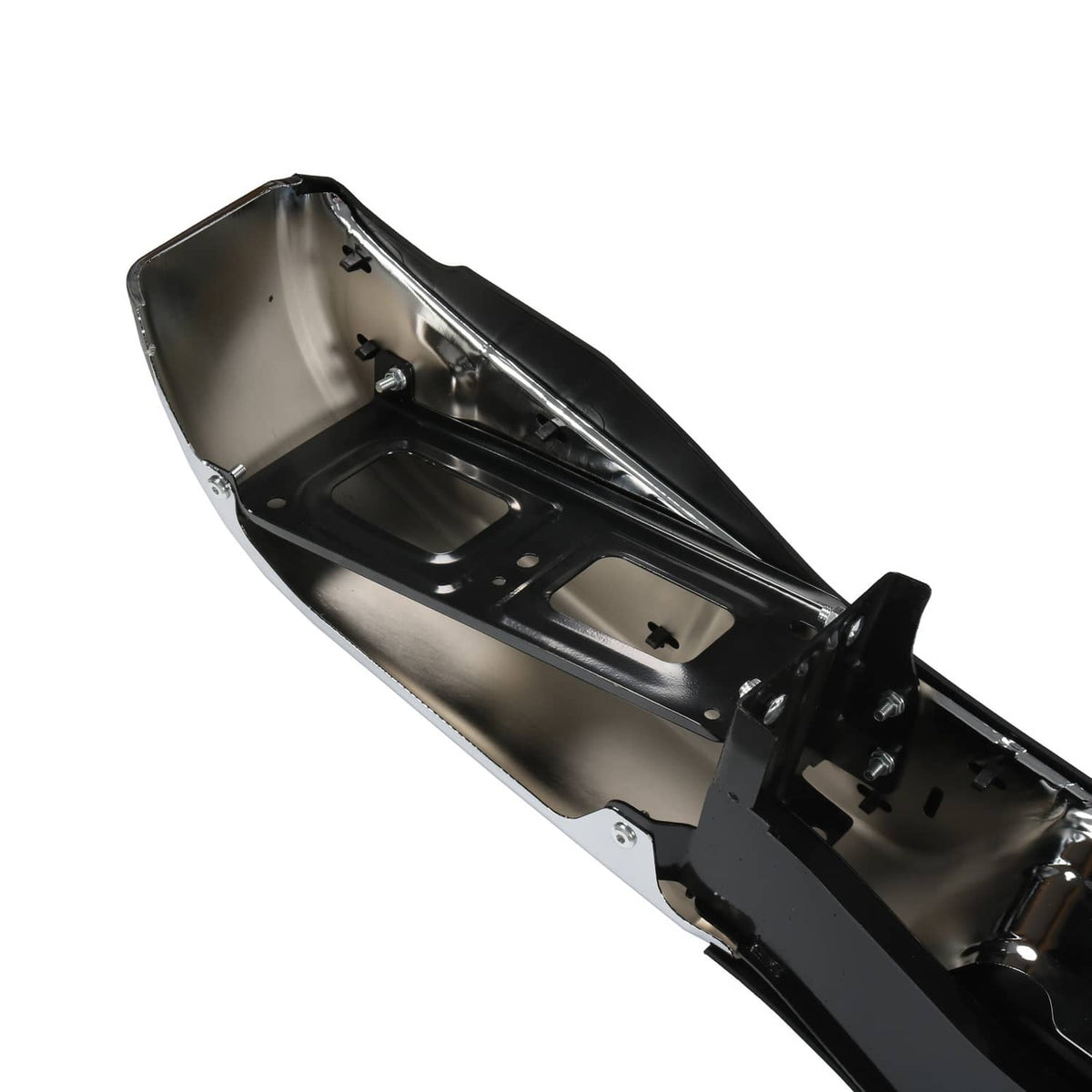 Solidspare Rear Bumper Assembly For Nissan NV1500 NV2500 NV3500 2012-2021 W/O Sensor Chrome