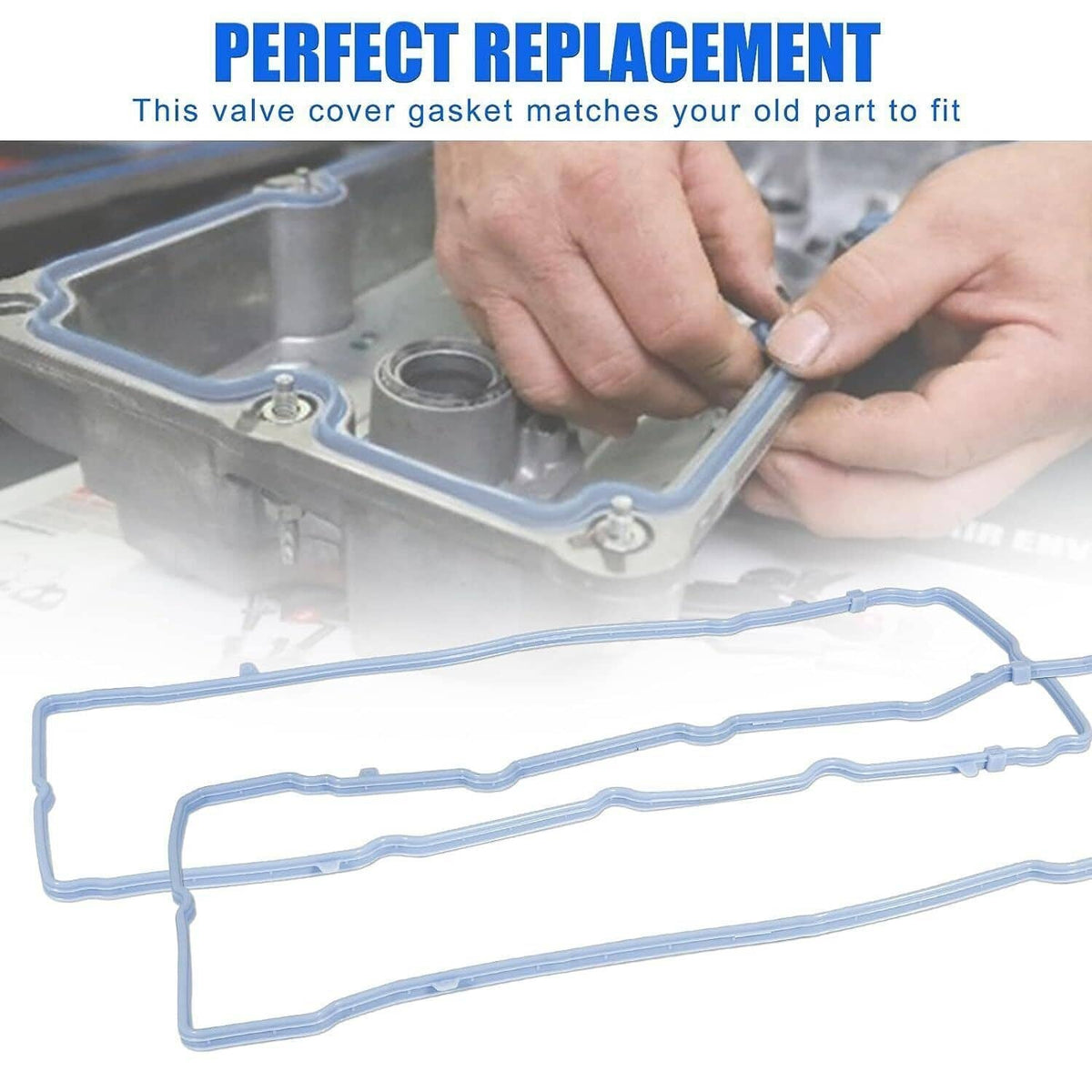 Solidspare Valve Cover Gasket Kit VS50805R For Chrysler Dodge Jeep Ram 11-16 3.6L DOHC 24V