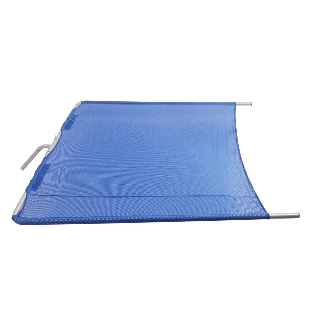 Solidspare Silvery+Blue Boat Sun Shade For Boats 25 FT And Under Aluminium Powder Coated