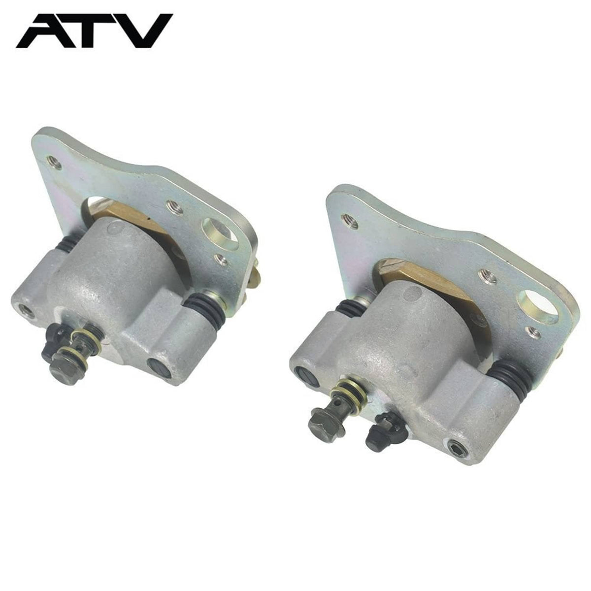 Solidspare Front & Rear Brake Calipers w/Pads for Polaris Sportsman 500 570 800 2008-2014