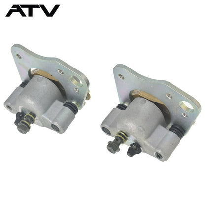 Solidspare Front & Rear Brake Calipers w/Pads for Polaris Sportsman 500 570 800 2008-2014