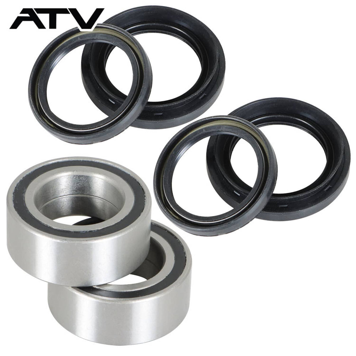 Solidspare For Honda TRX300FW Fourtrax 4x4 Both Front Wheel Bearing Seal Kits 1988-2000