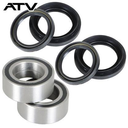 Solidspare For Honda TRX300FW Fourtrax 4x4 Both Front Wheel Bearing Seal Kits 1988-2000