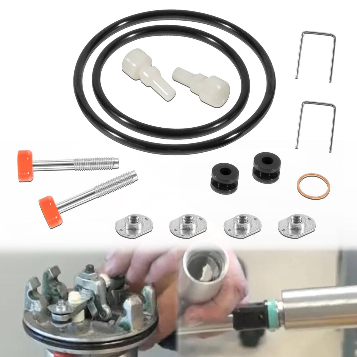Solid Spare 206728 206-728 Air Motor Repair Kit for Graco Fireball Monark Pumps